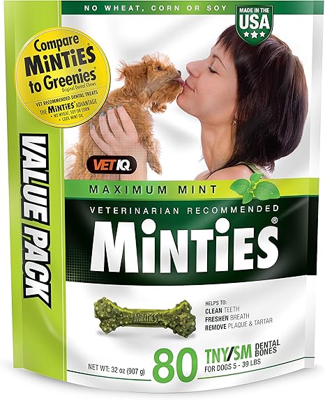 green dental bones for dogs