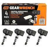 GEARWRENCH Universal Programmable Metal TPMS Sensor | 4 Pack | GWTPMSM4PK