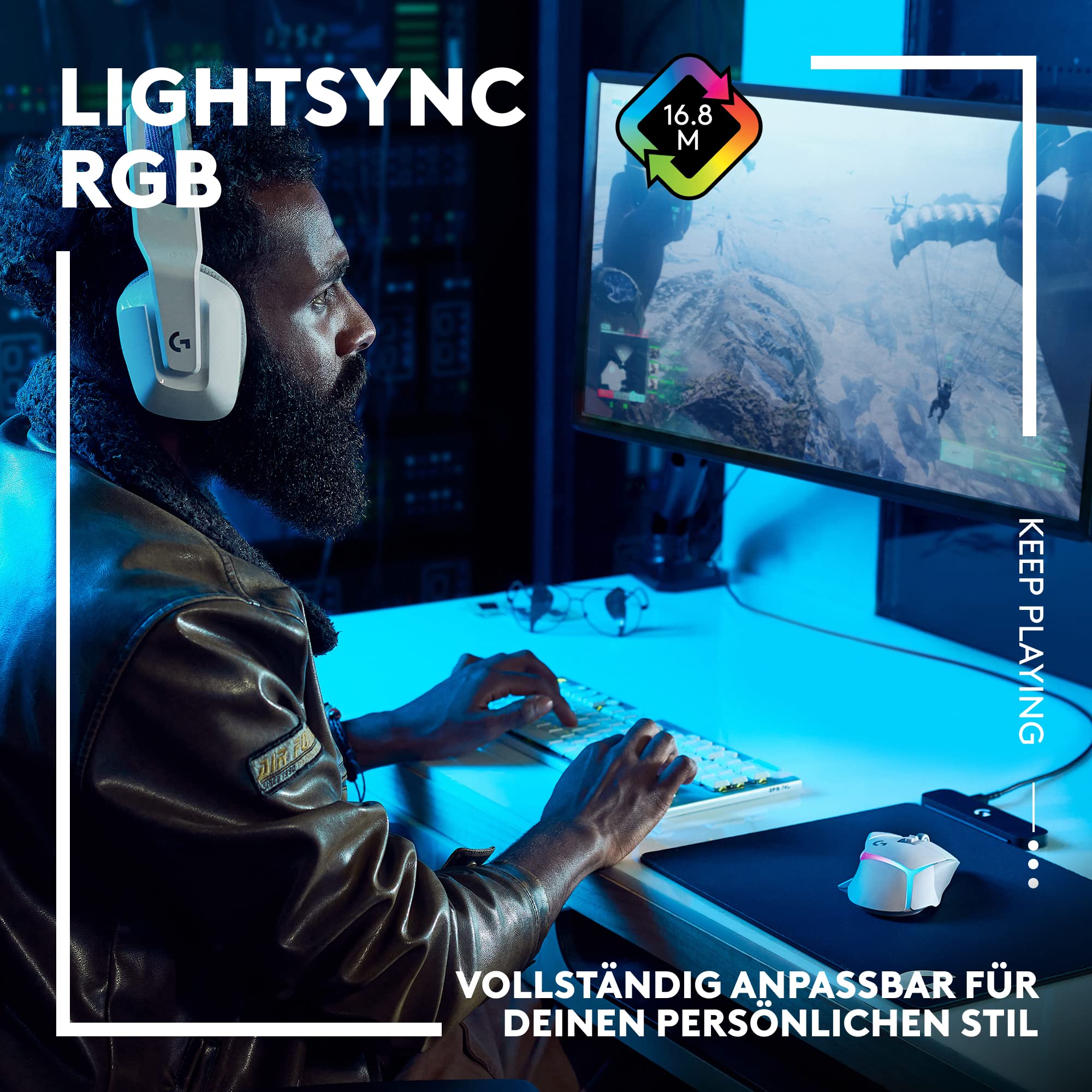 Logitech G502 X Plus Lightspeed Souris Gaming RVB Sans Fil - Souris optique boutons hybrides LIGHTFORCE, LIGHTSYNC RVB, Capteur Gaming Hero 25K, Compatible Avec PC - macOS/Windows - Noir 5