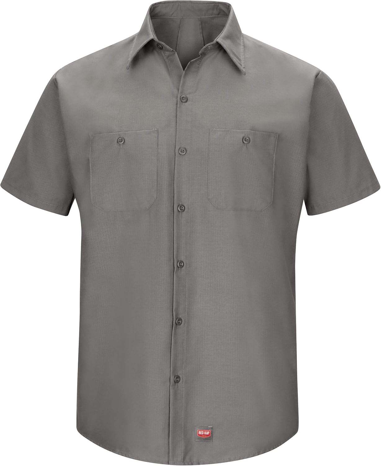 Red Kap Men's Short Sleeve Work Shirt with Mimix: Clothing