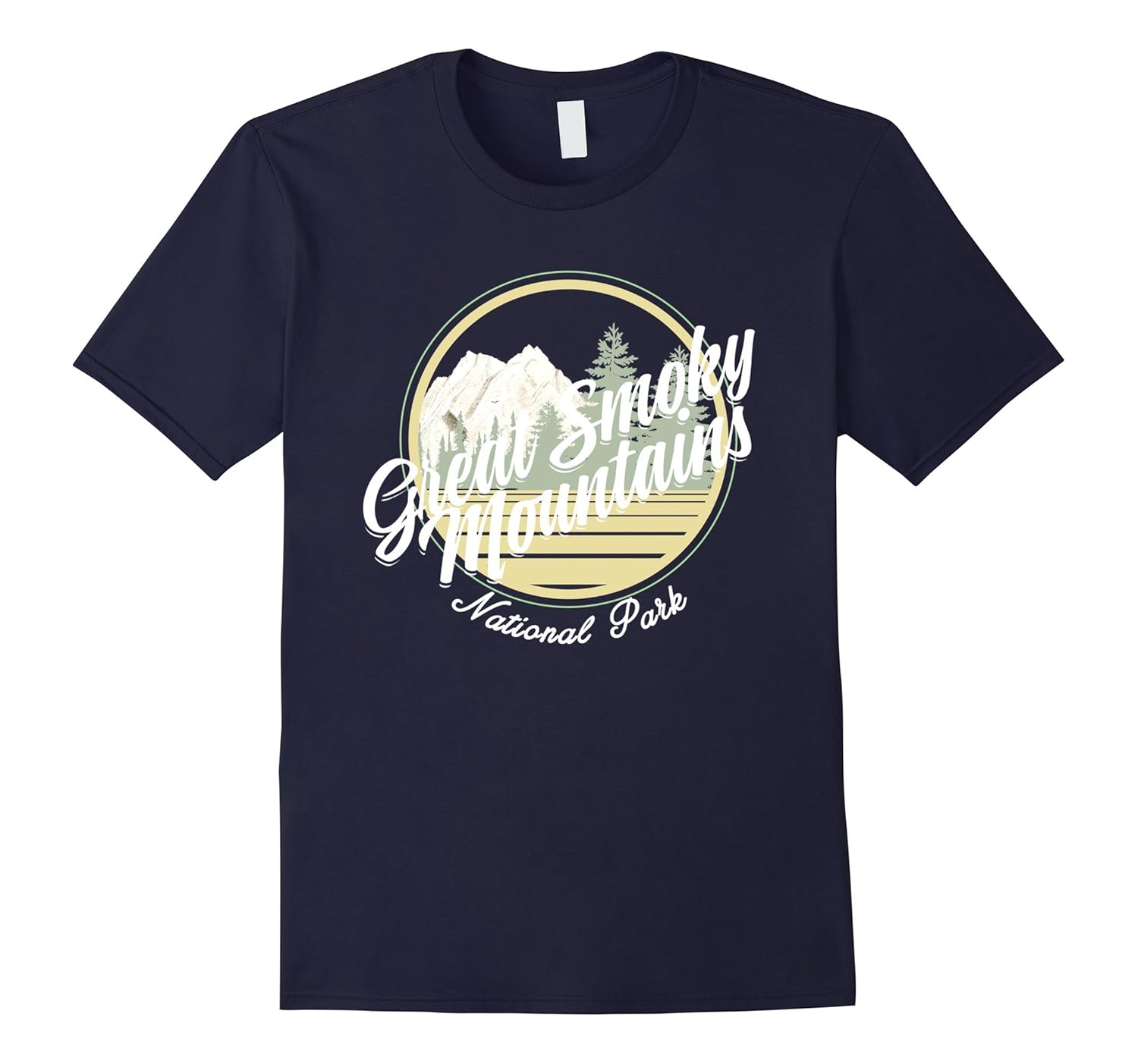 Great Smoky Mountains National Park T Shirt hiking tee-Rose