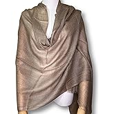 NPIA Certified 100% Cashmere Pashmina Shawl Wrap for Women from Nepal- Lightweight Soft Scarf for Evening Dresses Weddings