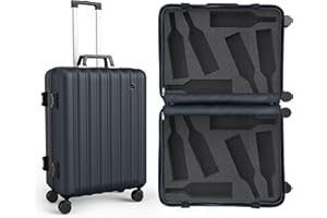 BOLDWORKS Wine Suitcase for Airplanes 12 Bottle Wine Luggage for Airplane Travel with TSA Approved Wine Suitcase Lock and Removable Wine Suitcase Insert to Carry Wine and Liquor Black Color Wine Travel Case