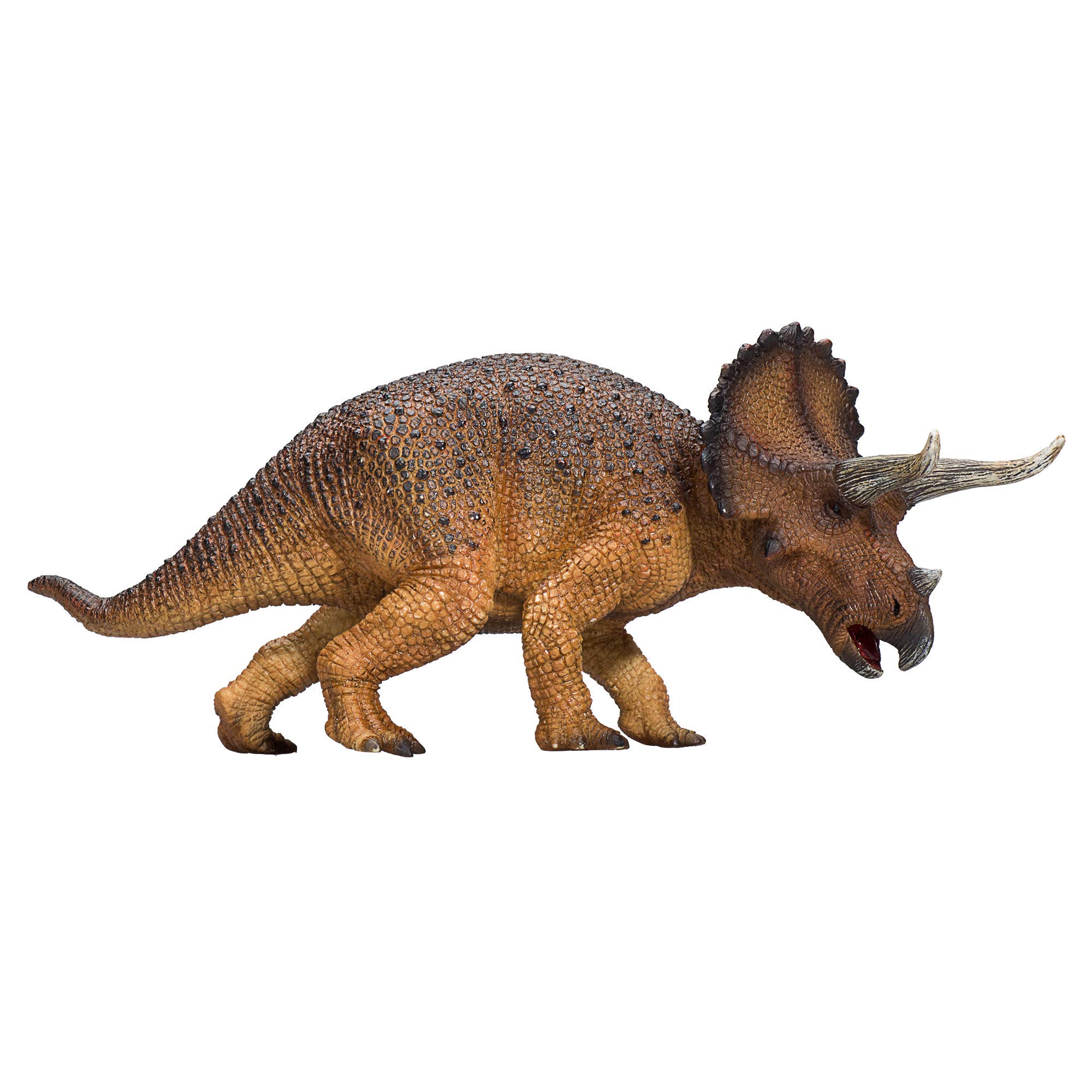 MOJO Triceratops Brown Prehistoric Dinosaur Model Toy Figure