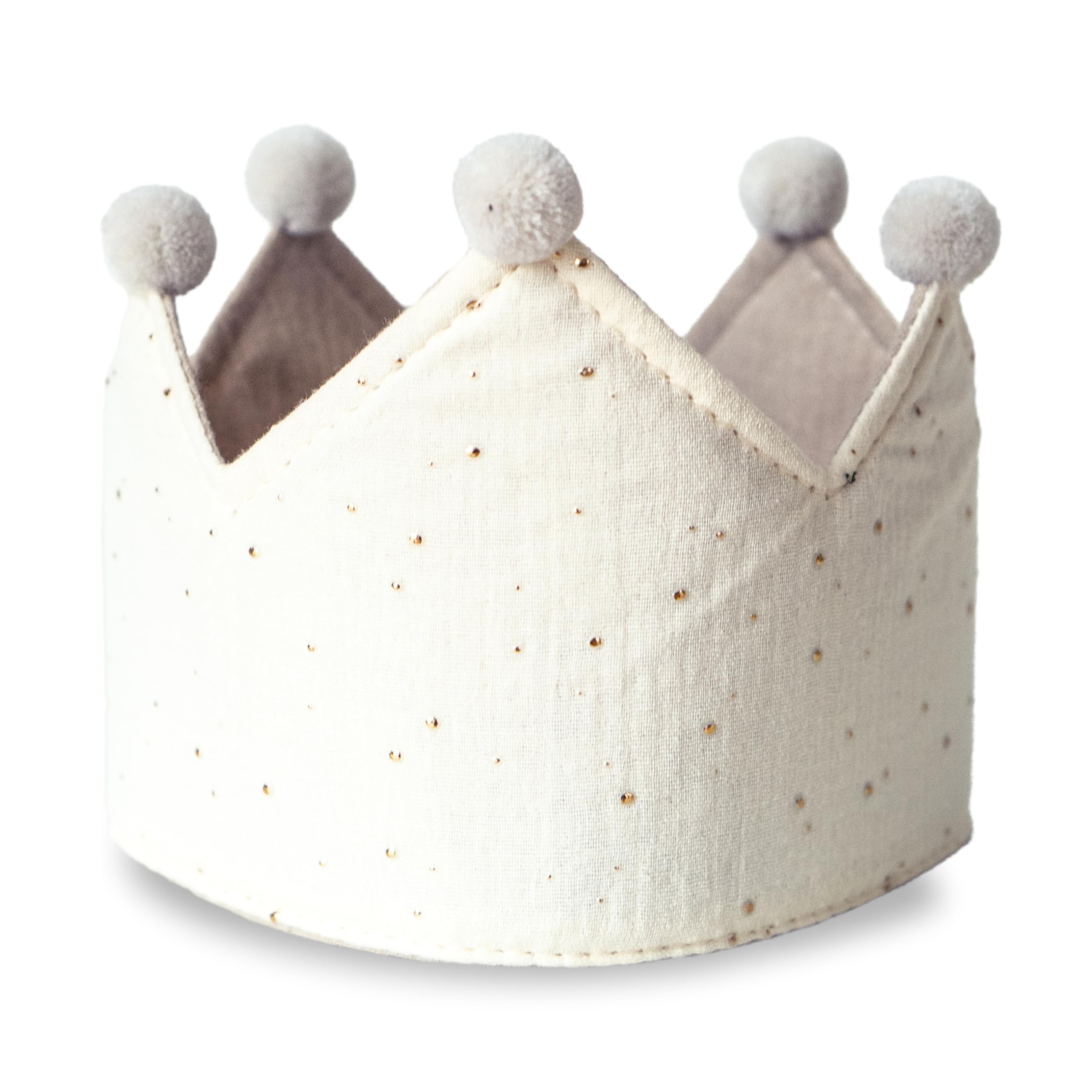 Paper Dragon Muslin Crown Printed Beige - Set 04