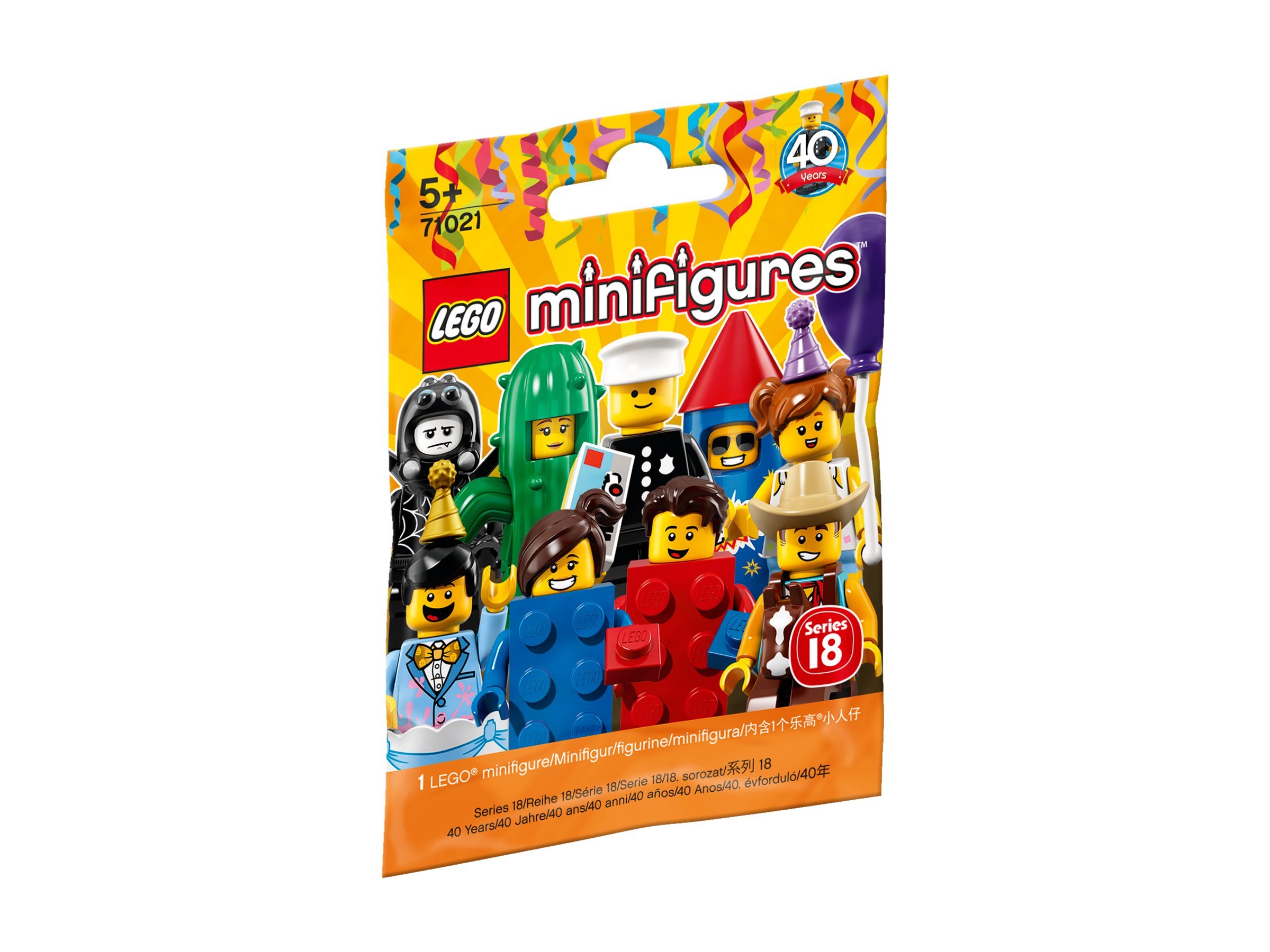 LEGO UK 71021 "Confidential Mini Figures 2018 2" Building Block