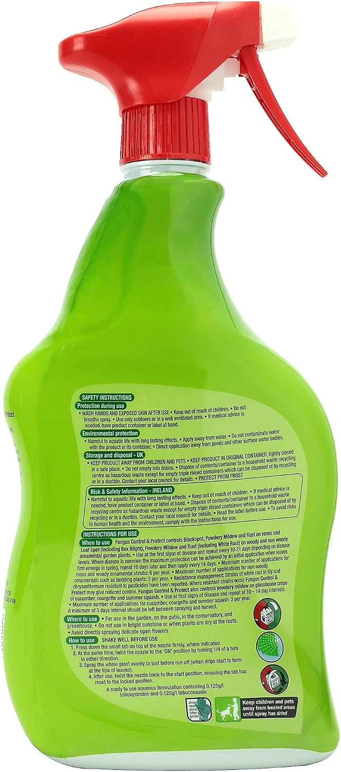 Toprose, Fungus Control and Protect ready to use, Protects Roses from Disease for Stronger Healthier Blooms, Plant Protection - Image 5