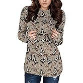 domirica Hooded Sweatshirt Women Fall Butterfly Sweatshirts Lightweight Long Sleeve Pullover Tops Trendy Outfits Plus Size