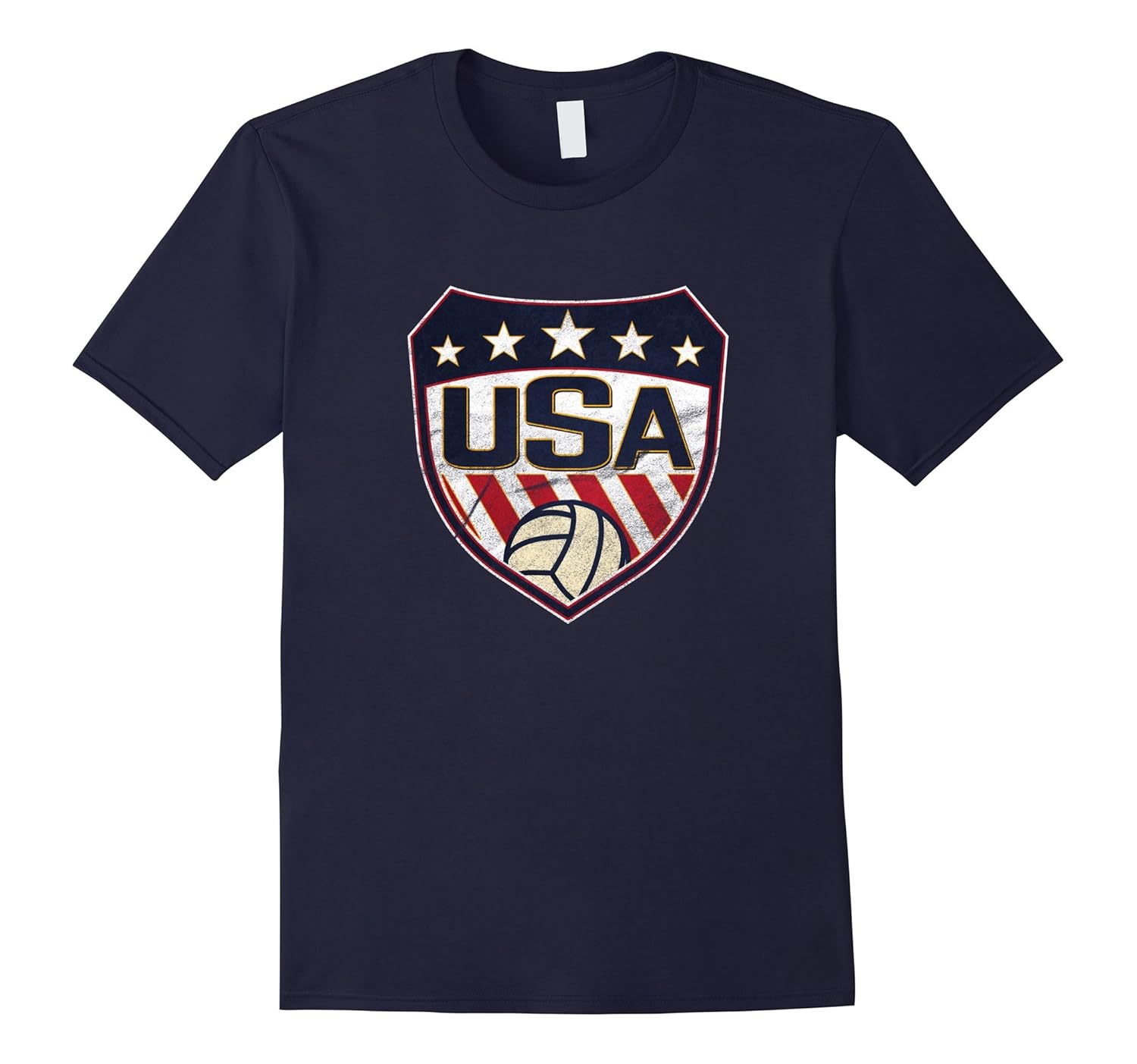 Volley Ball USA Vintage Classic Logo Tshirt in 5 colors