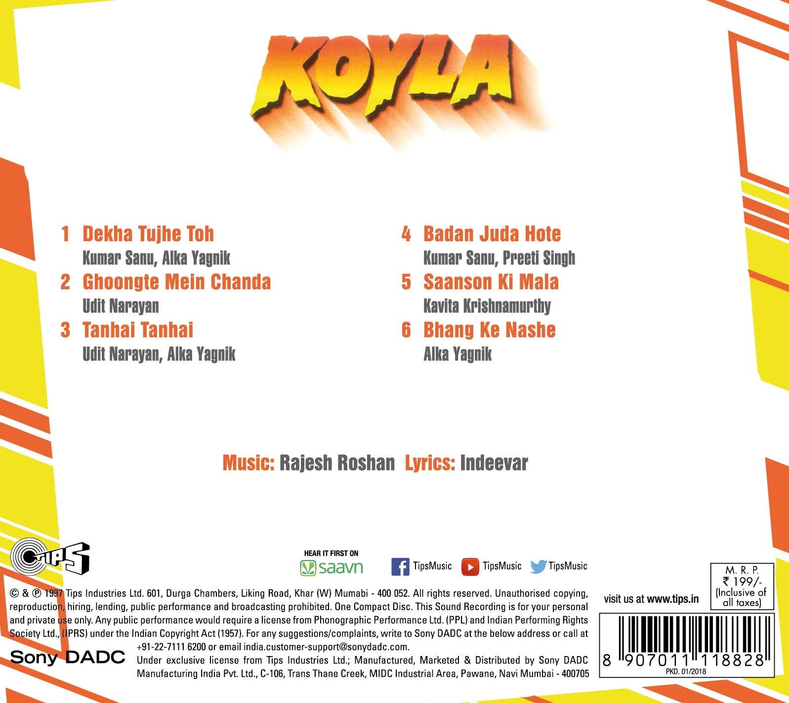 Koyla Cd Buy Online In Guernsey At Desertcart desertcart