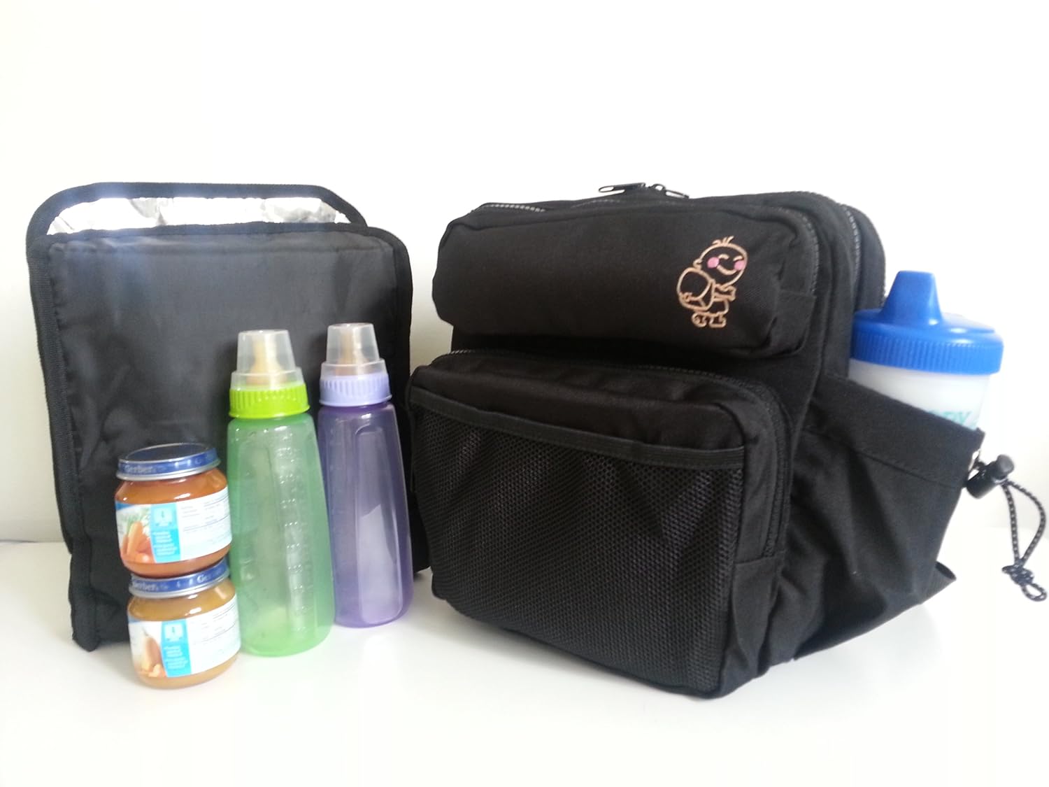 diaper backpack with cooler