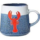 Cape Shore 16oz Stoneware Glazed Artisan Mug (Lobster)