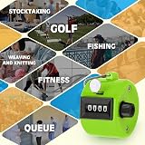 SDARMING Colour Counters Tally 4-Digit Clicker ABS Handheld Counter view 6