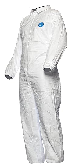 DuPont Tyvek 500ndustry, Chemikalienschutzkleidung, KategorieII, Typ 5 und 6 , Weiß, Größe M