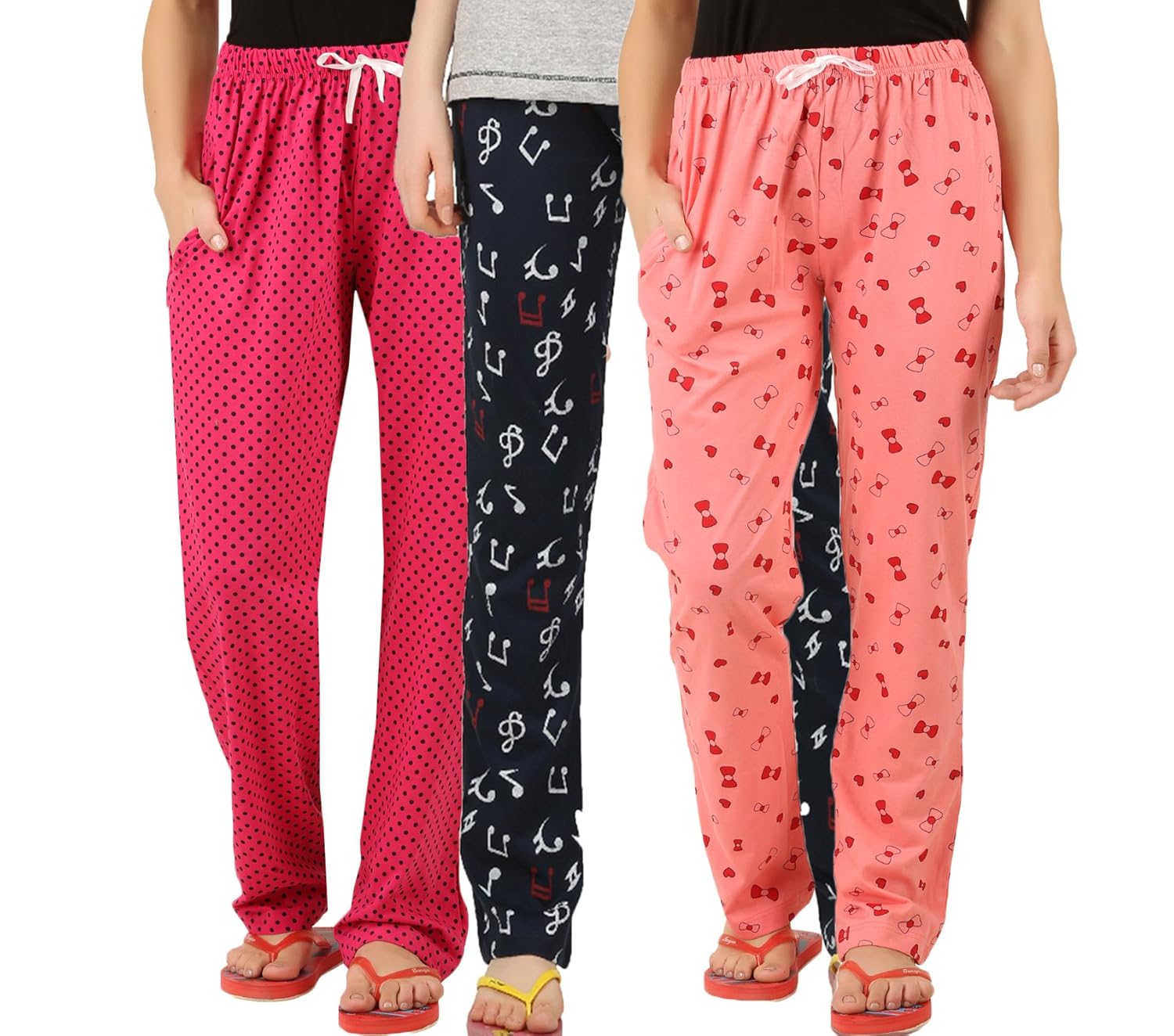 peach blossom womens nightwear pyjama pack of 3