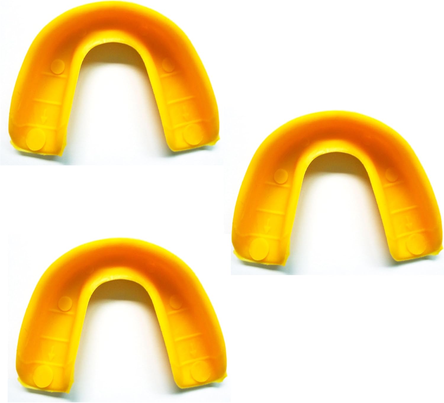SafeTGard 3 Pack Youth Form Fit Mouthguard Without Strap (Clear) : Multisport Use Mouth Guards : Sports & Outdoors