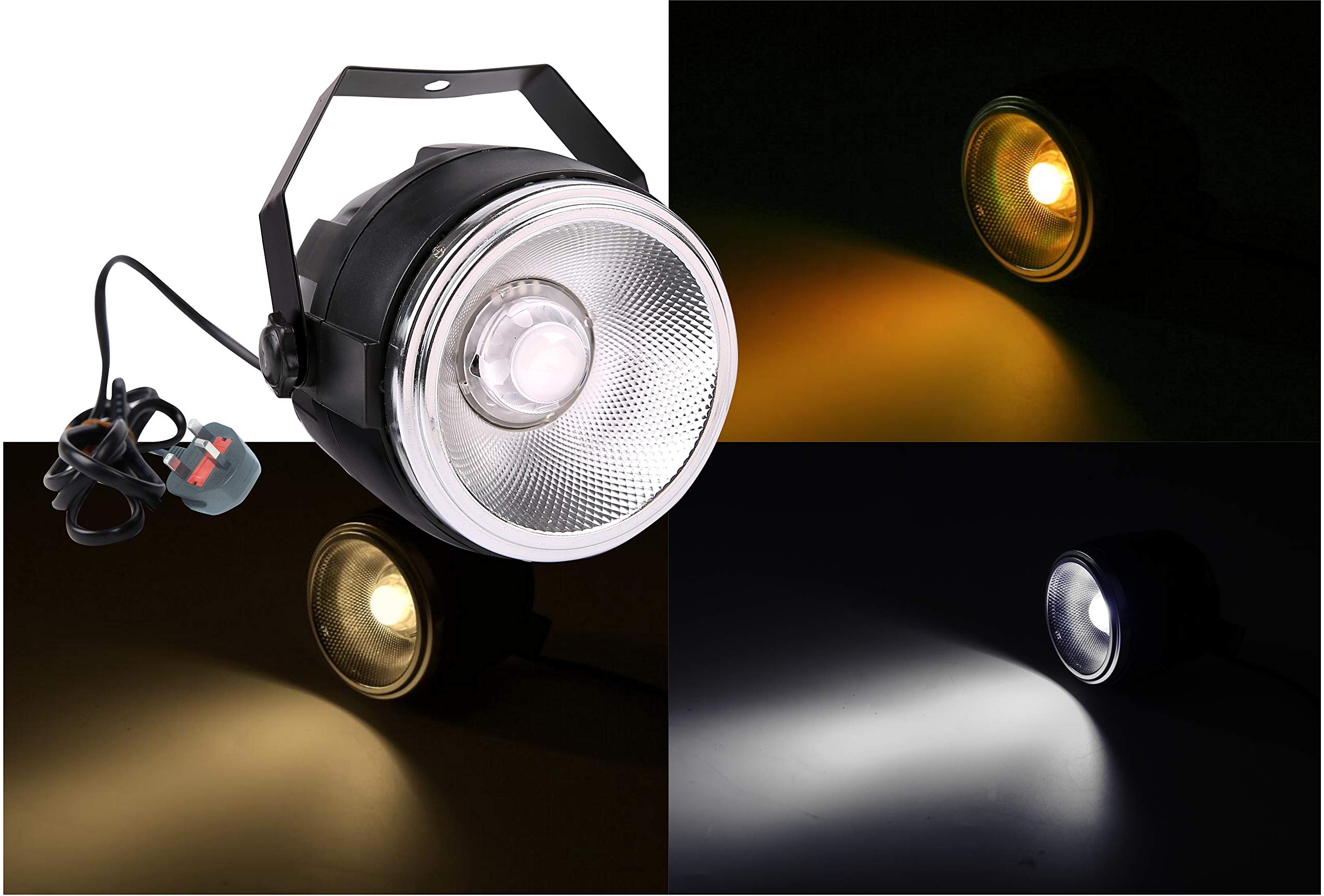 PAR LED Stage Light,SENLAN 40W Cool White&Warm White par LED Light for Stage/Wedding/Party/theat/Studio (Double White)