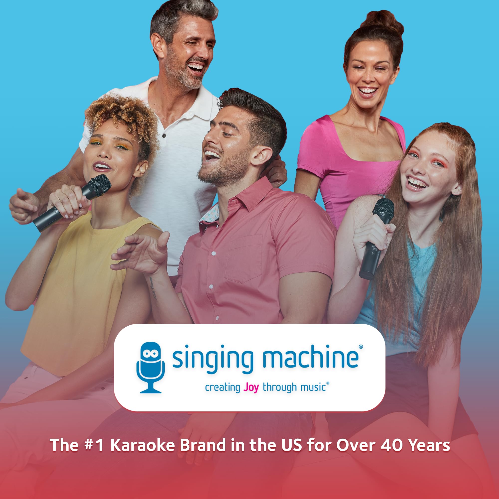 Singing Machine Portable Karaoke Machine for Kids, Plush Toy Backpack with Microphone - The Sing Along Crew, Lil Rex (Brown & Beige) - Built-In Karaoke Speaker with Songs, Sound Effects, & Recorder