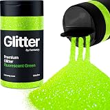 Hemway Fluorescent Green Glitter Shaker 130g Ultrafine Resin Epoxy