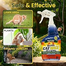 Nature's Mace Cat Mace, Cat Repellent Outdoor to