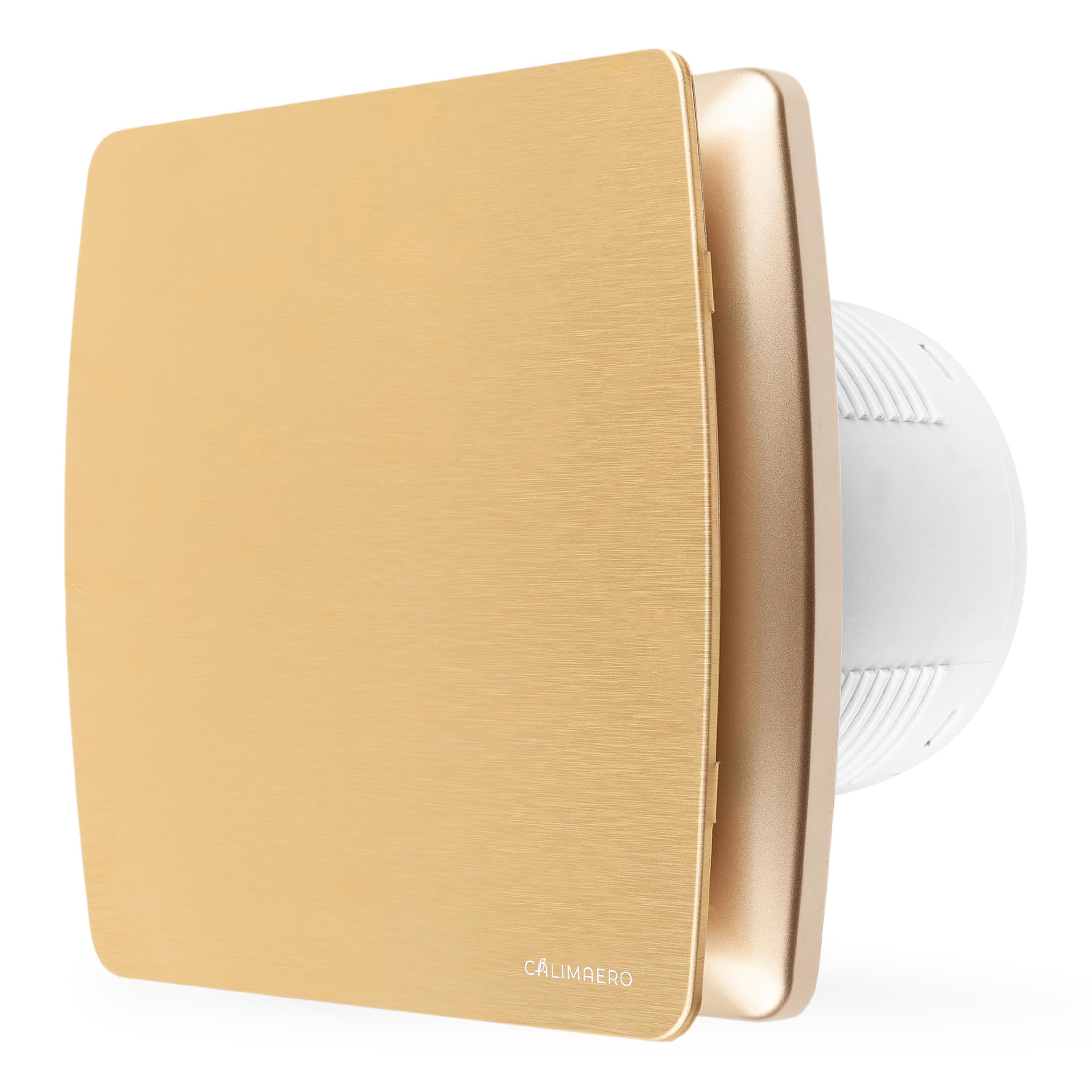 calimaero® BREEZE Bathroom Extractor Fan 100mm with Over-run And Backdraft Shutter, 4 inch Bathroom Fan with Humidity Sensor, Energy Efficient, Quiet, Plastic 12 W, 95m³/h, 32db, Ipx4,