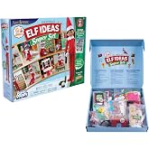 The Elf on the Shelf Polar Props Super Daily Scene Kit | Includes 80+ props, 24 daily scene ideas, MagiFreez standing apparel and a planning calendar. Scout Elf not included.