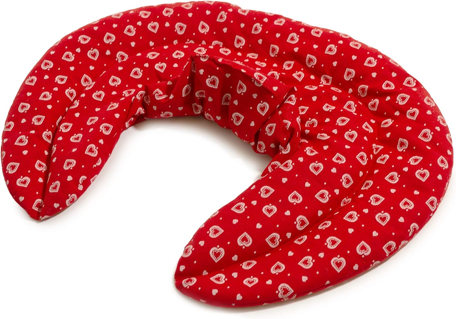 Neck Pillow Hearts/red Grape Seeds, Hearts-red - Image 5