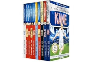 Ultimate Football Heroes Series 1 Collection 10 Books Set By Matt Oldfield, Tom Oldfield (Messi, Son , Neymar, Kane, Ronaldo, Fernandes, Rice, Rashford, Saka & Haaland)