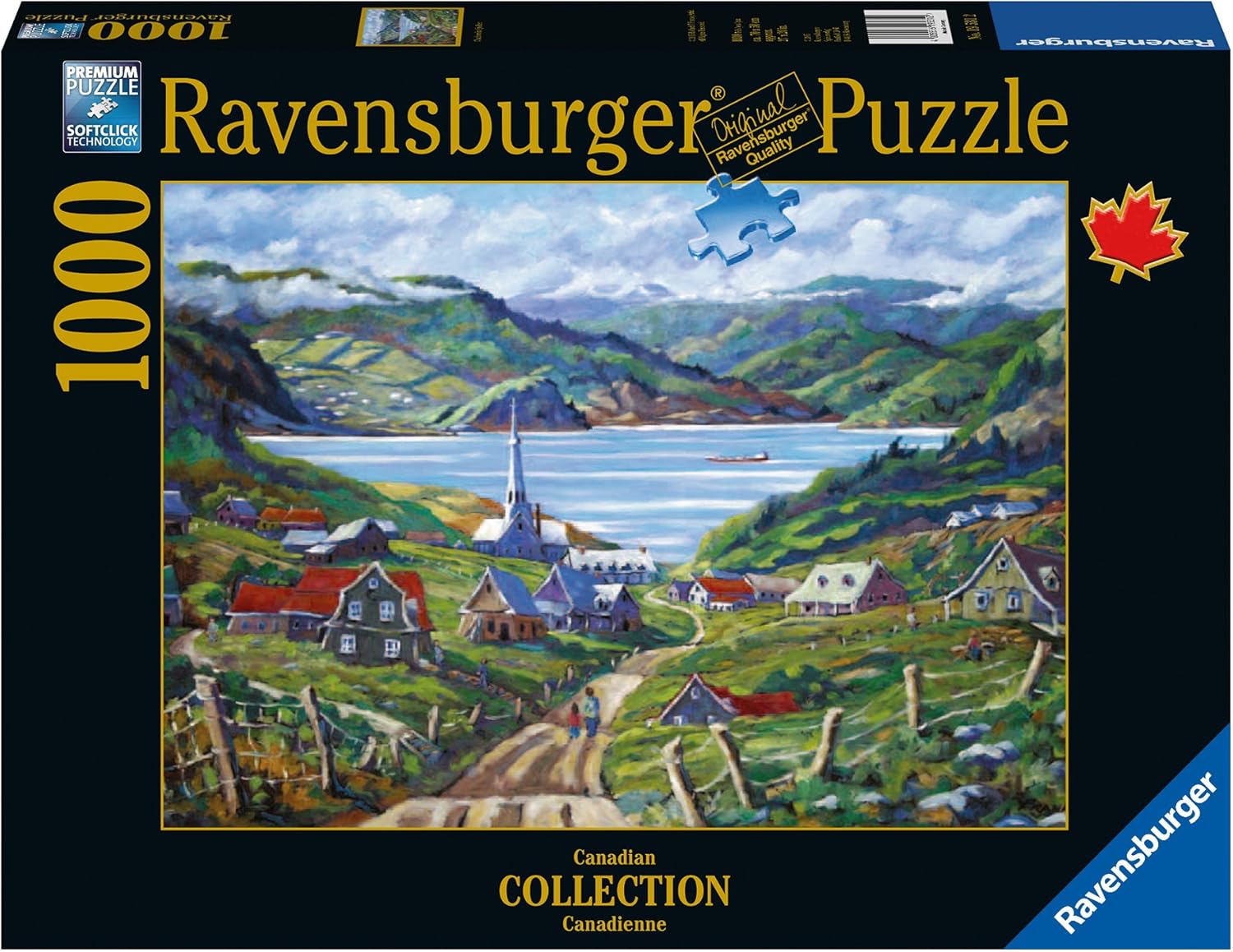 Ravensburger Charlevoix, Quebec Canadian Collection Canadienne Puzzle