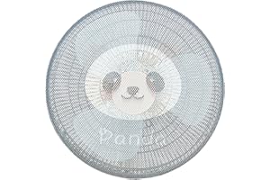 YUNIR Round Electric Fan Guard Dust Cover, Damp Proof Cover for Pedestal Fan Summer Washable Dustproof Safety Fan, Washable Reusable, Anti Dust Cover, Workable for Round Fan