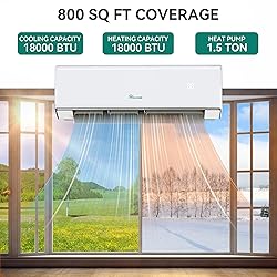 YITAHOME 22 SEER2 18K BTU 2 Zone Mini Split