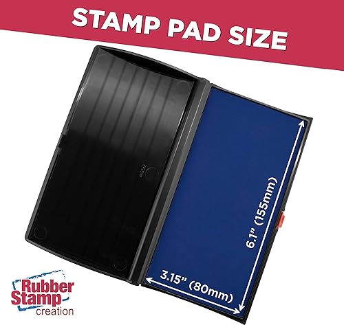 thumbnail image 2 of Ink Pad Extra Large 6x8 Inch Stamp Pad - Premium Felt With 2 of 9