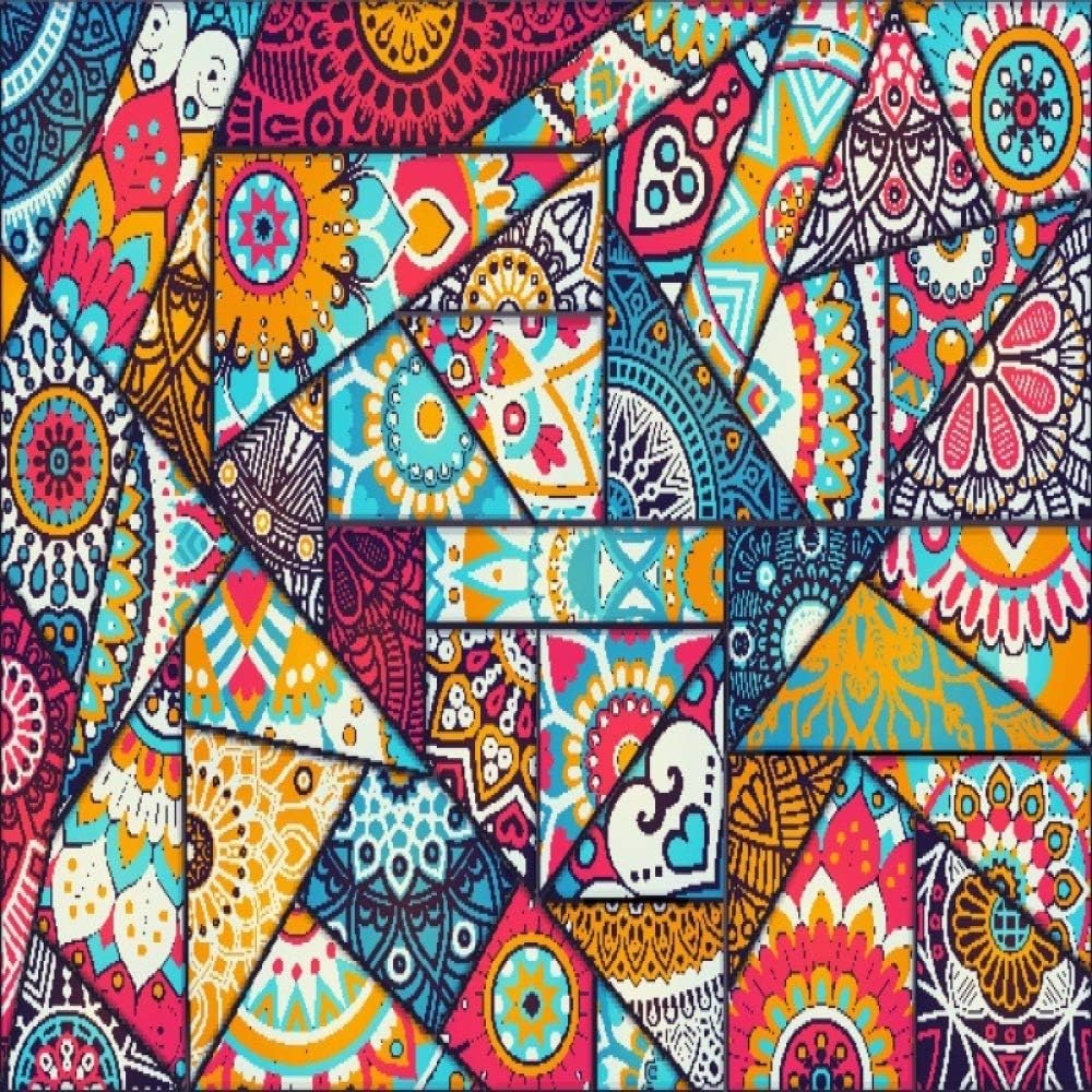 KFEKDT Ethnic Style Geometric Color Carpet Bedroom Living Room Large Size Carpet Kitchen Living Room Bedside Carpet Doormat A2 200x300cm