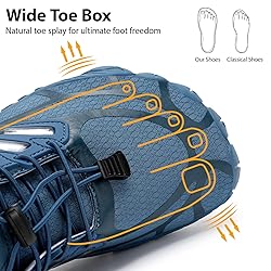 MeXYZ Barefoot Shoes Men Wide Toe Box Zero Drop