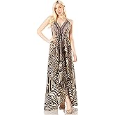 Sakkas Lizi 2 Women's Maxi High-Low Halter Handkerchief Dress Beach Party Vacation