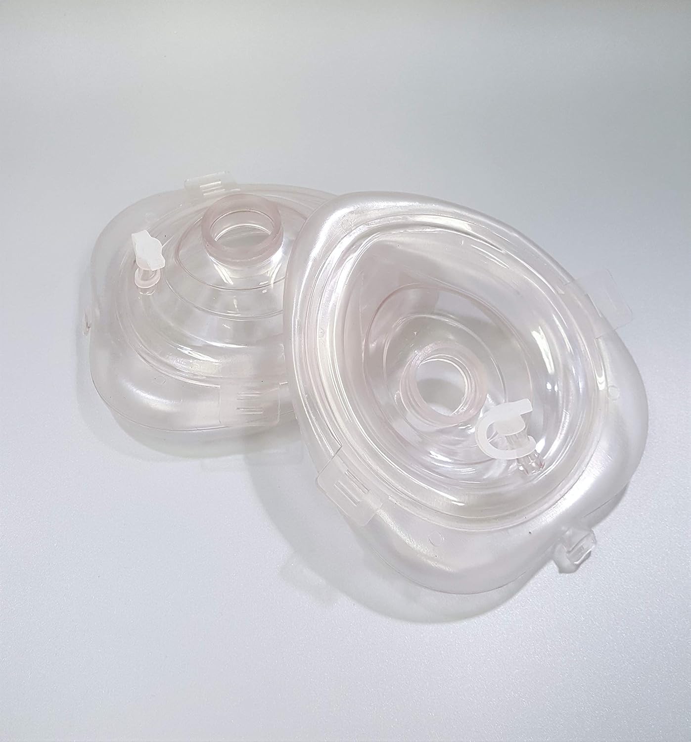 Amazon Com 10 Collapsible Cpr Replacement Masks W O2 Inlet Industrial Scientific