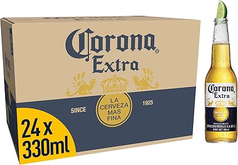 Corona Cerveza - Paquete de 24 x 330 ml - Total: 7920 ml: Amazon.es: Alimentación y bebidas
