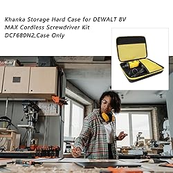 khanka Storage Hard Case Replacement for DEWALT 8V