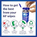 AF Isoclene Wet Isopropanol Wipes 100 Tub – Cleaning & Degreasing view 4