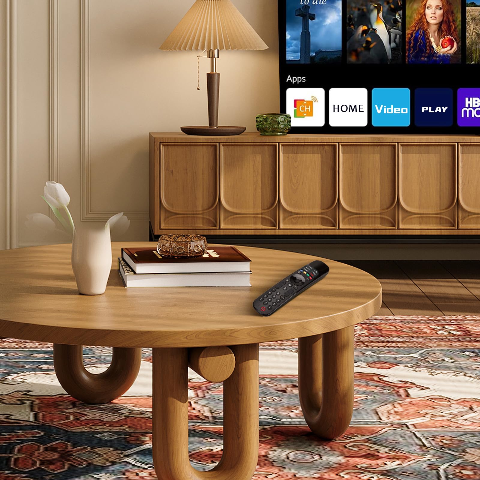 Magic-Remote Replacement for LG-Smart-TV-Remote-Control, Universal for LG Smart TV Series UHD OLED QNED NanoCell MiniLED 4K 8K(NO Voice & NO Pointer)