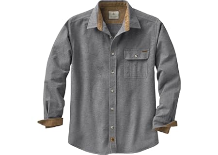 Legendary Whitetails Men's Flannel Shirt Long Sleeve Button Down 100% Cotton