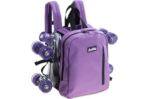 JajaHoho Roller skates bags for Women Men, Multi-functional Sports Backpack for Rollerskates, Ice skates, Inline skates