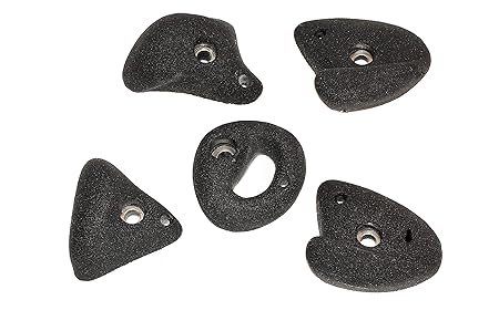 OTITU Just Fun Klettersteine M (Set = 5 Stück) – Schwarz
