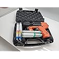 Piexon JPX4 C2 Orange LE with LED Laser - Compact Pepper Spray Gun Bundle,Safety Orange