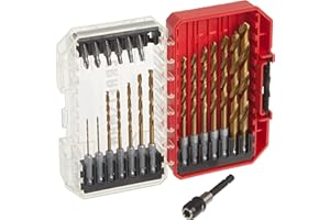 CRAFTSMAN Drill Bit Set/Screwdriver Set, Titanium Nitride Coated, 21pc (CMAM3211)