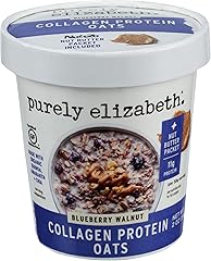 purely elizabeth Oats Blueberry Walnut Collagen Protein, blueberry walnut, 2 Ounce