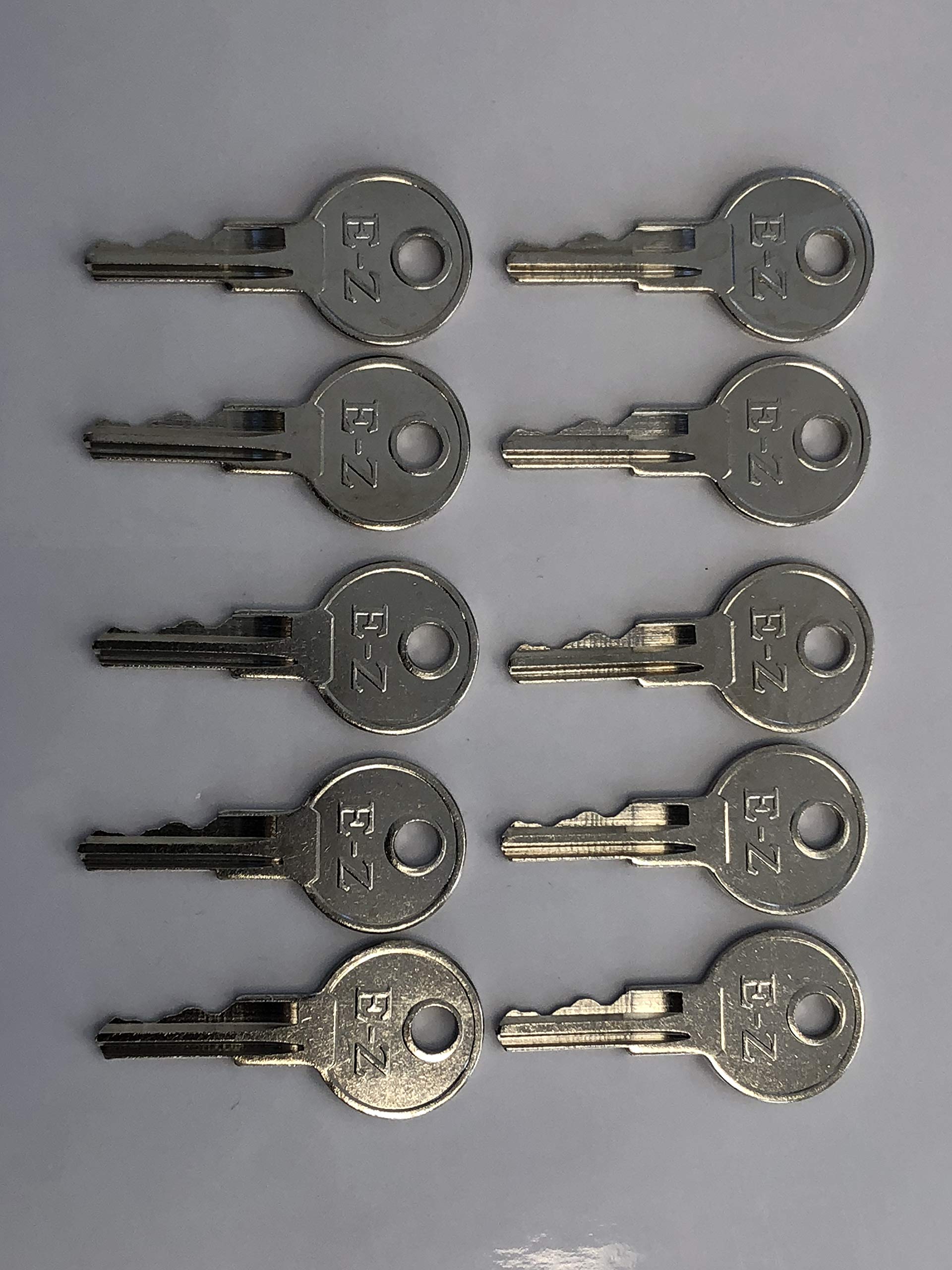 Maverick Advantage EZGO Key for All Stock EZGO Golf Carts (Set of 10)