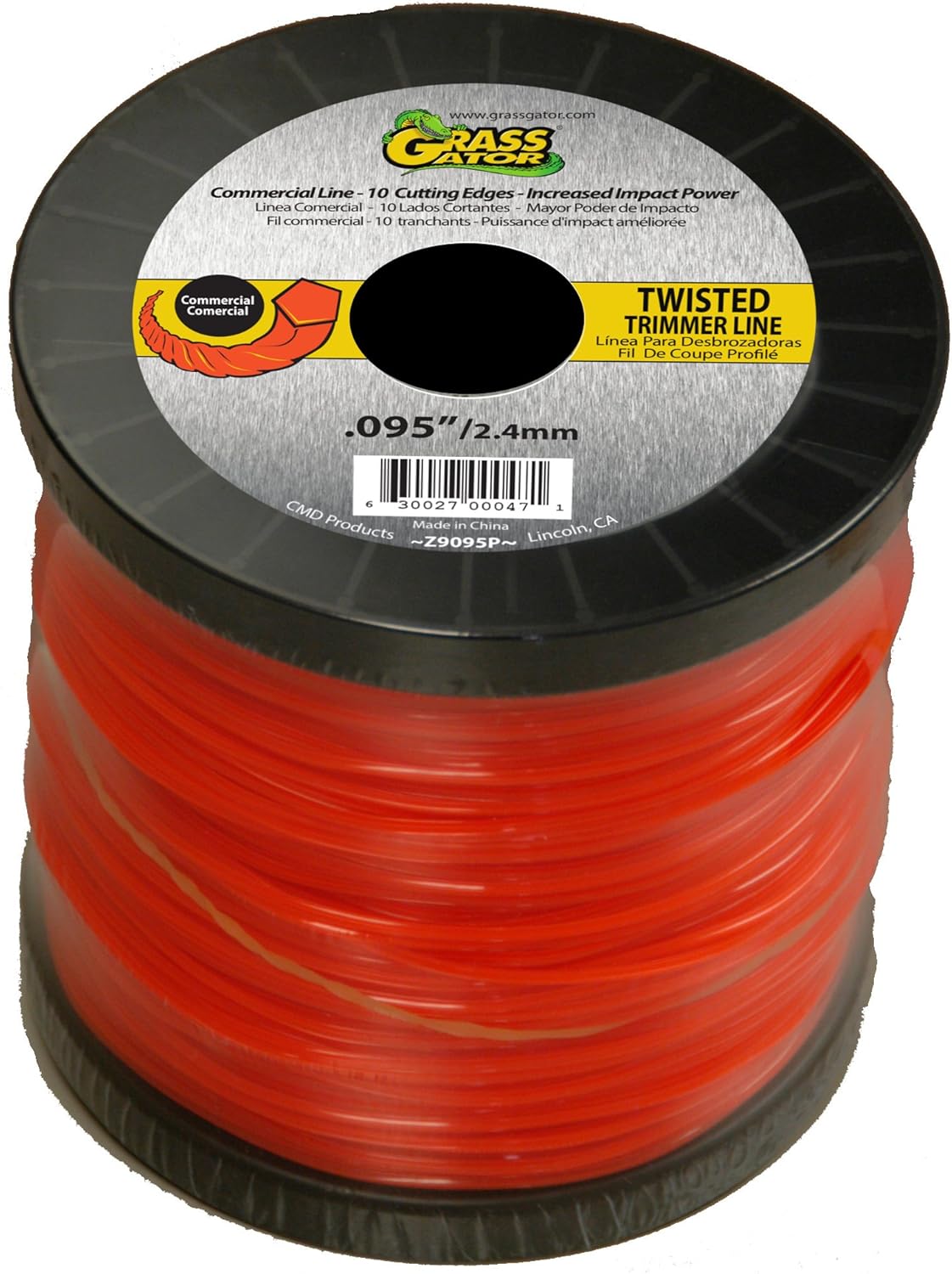 Amazon Com Grass Gator Z9095p Twisted Trimmer Line 0 095 Spool 3 Lb 797 Garden Outdoor