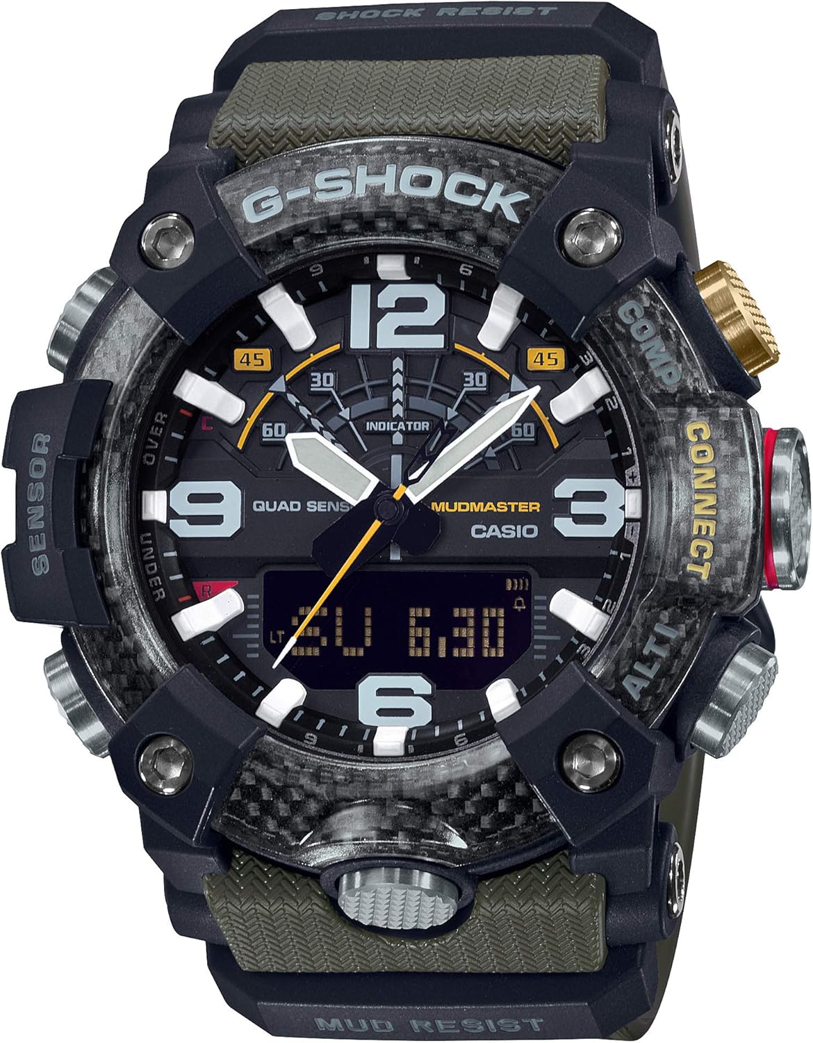Casio G Shock Mudmaster Gg B100 1a3jf Bluetooth Mens Watch Japan Domestic Genuine Products Watches Amazon Com