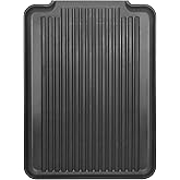 OGGI Dish Drain Board &amp; Drying Rack Tray for Kitchen - Ideal Rigid Drainboard, Dish Drainer Tray, Dish Drain Boards for Kitchen Counter, 12.75 x 17.25" - Black